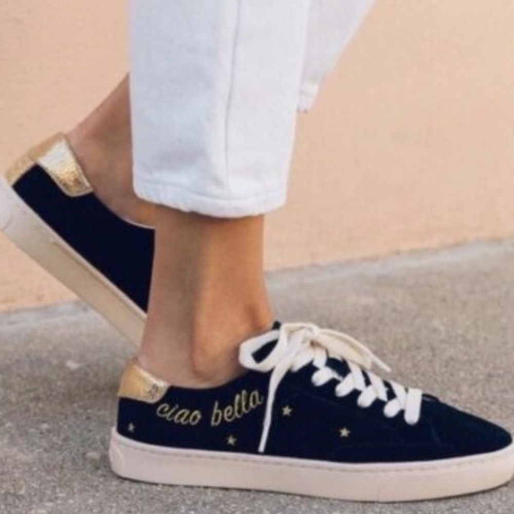 NWOB Soludos Ciao Bella Ibiza Velvet Women's Sneakers Size 8.5